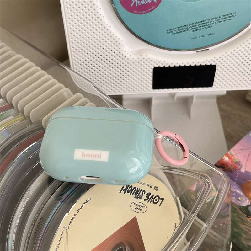 かわいい 人気 パステルカラー シンプル AirPods/AirPodsproケース