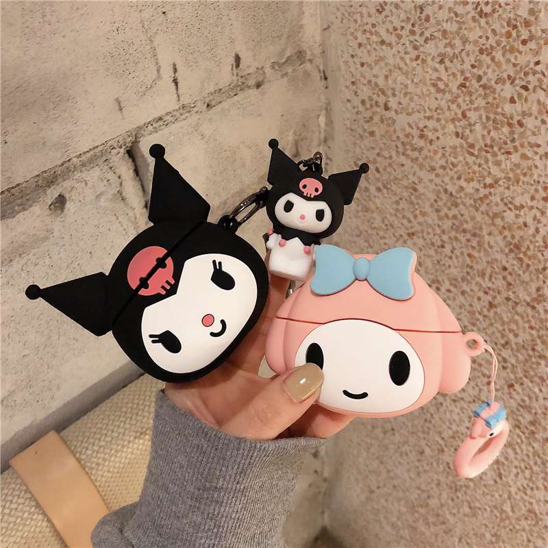 キュートな悪魔キャラクターAirPodsproケース