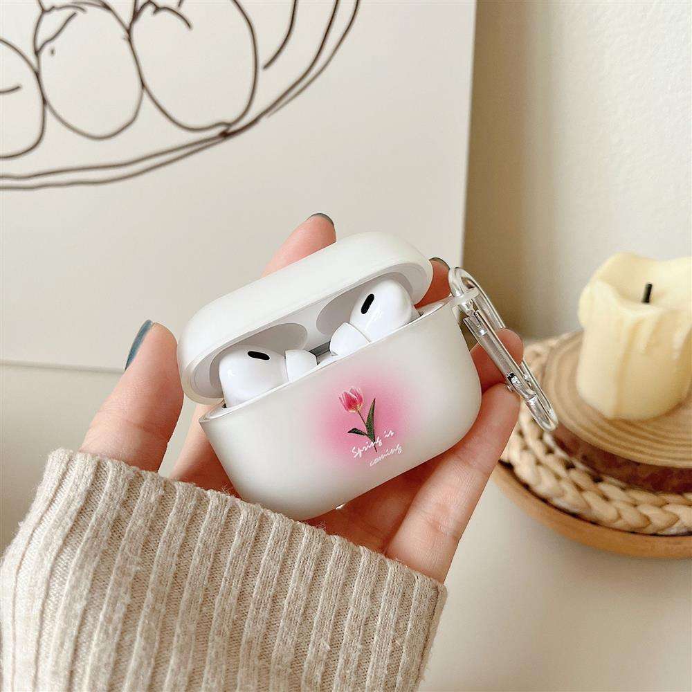 花柄デザイン AirPodsproケース