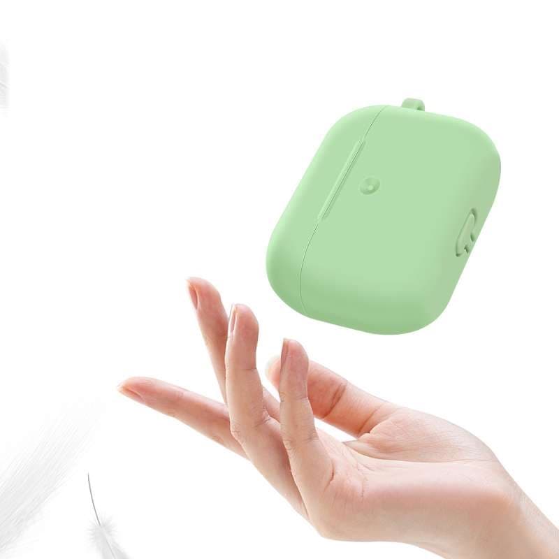 シンプル パステルカラー シリコン AirPods/AirPodsproケース
