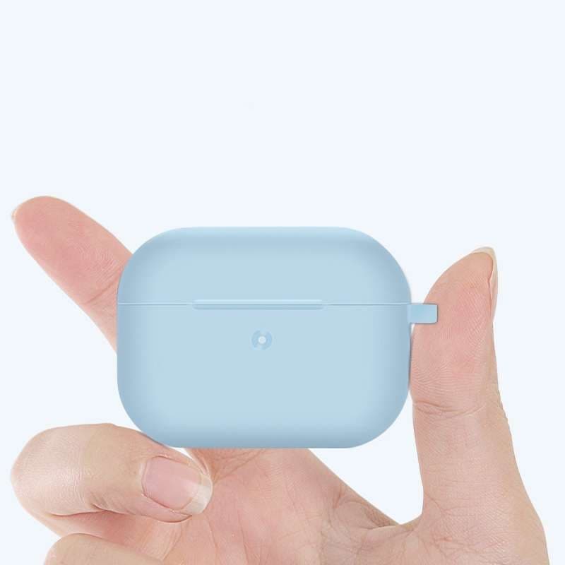 シンプル パステルカラー シリコン AirPods/AirPodsproケース