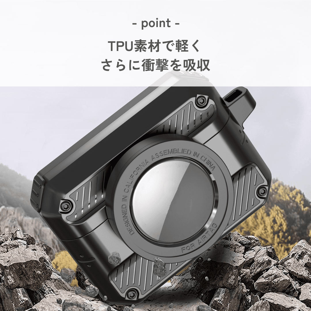 アウトドアカメラモチーフ AirPods/AirPodsproケース