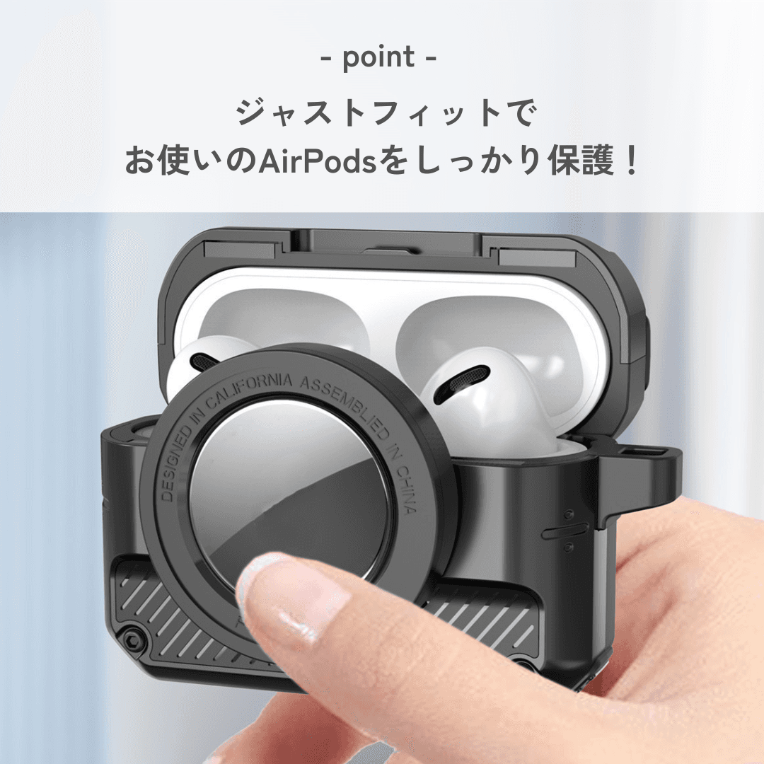 アウトドアカメラモチーフ AirPods/AirPodsproケース