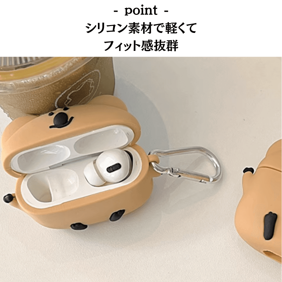 くま かわいい AirPods/AirPodsproケース