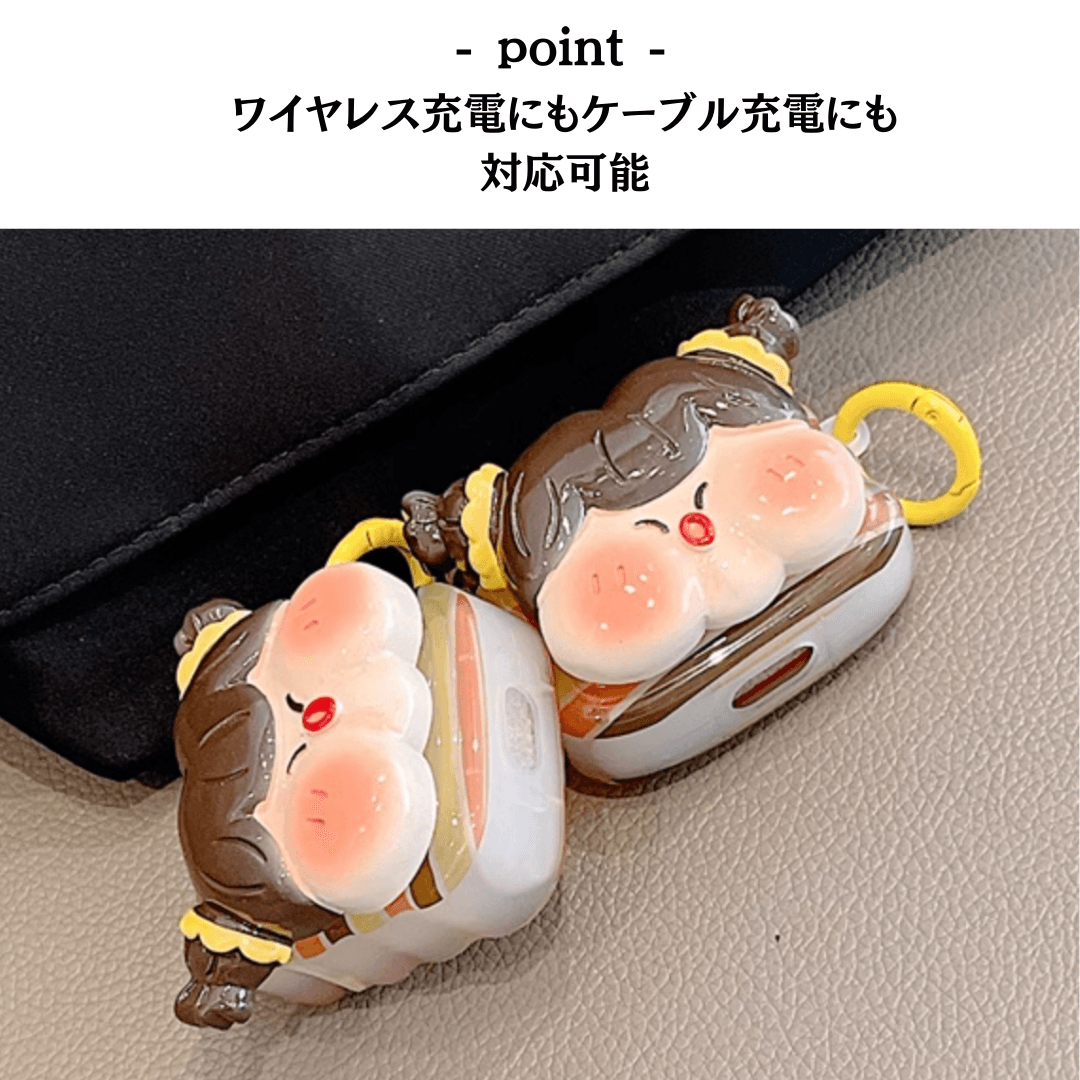 かわいい 女の子 AirPods/AirPodsproケース