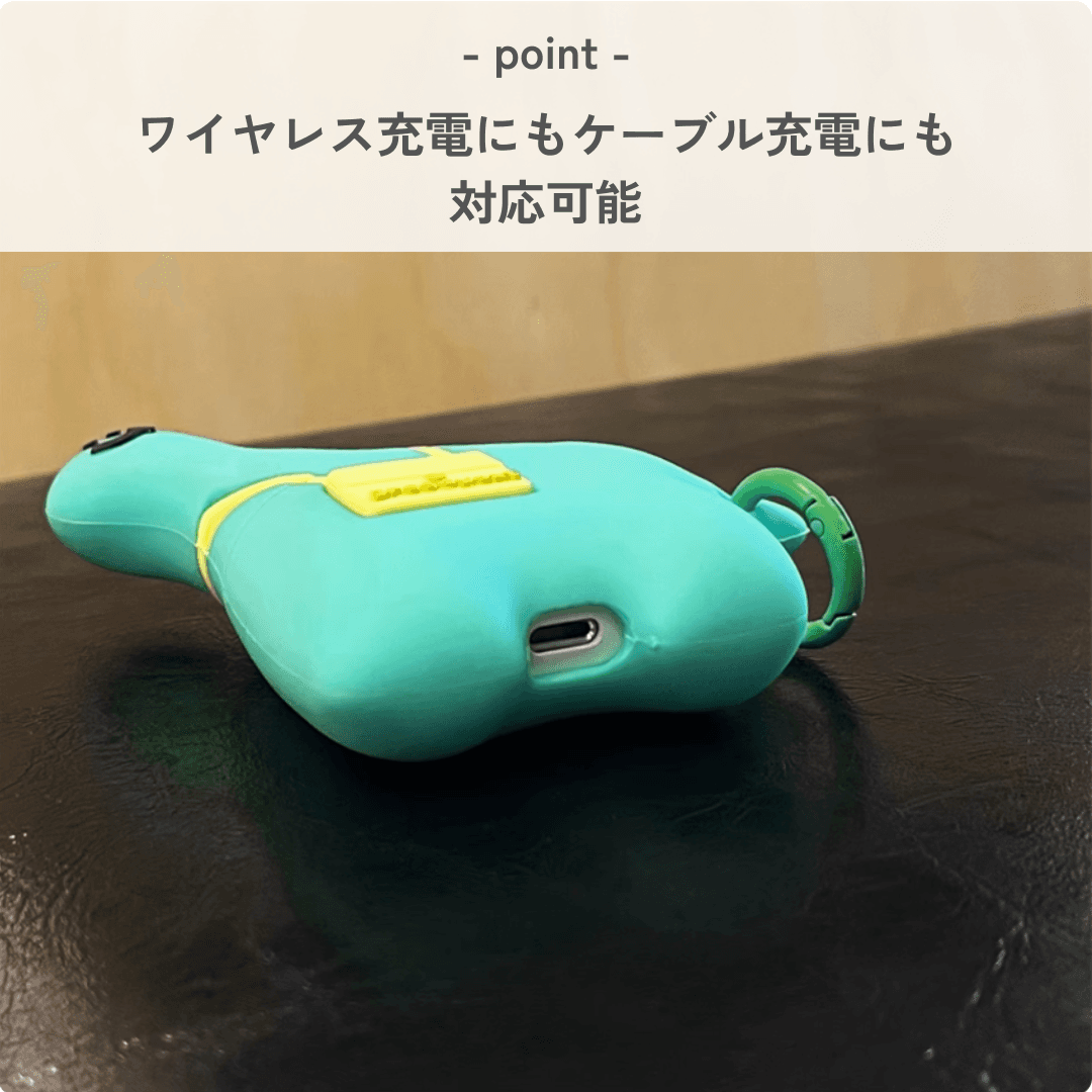 にこにこ恐竜 AirPods/AirPodsproケース