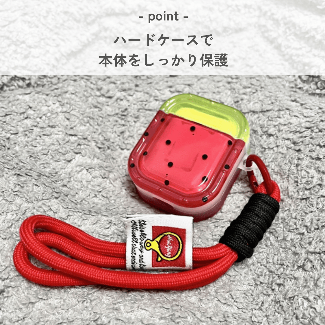 スイカ AirPods/AirPodsproケース