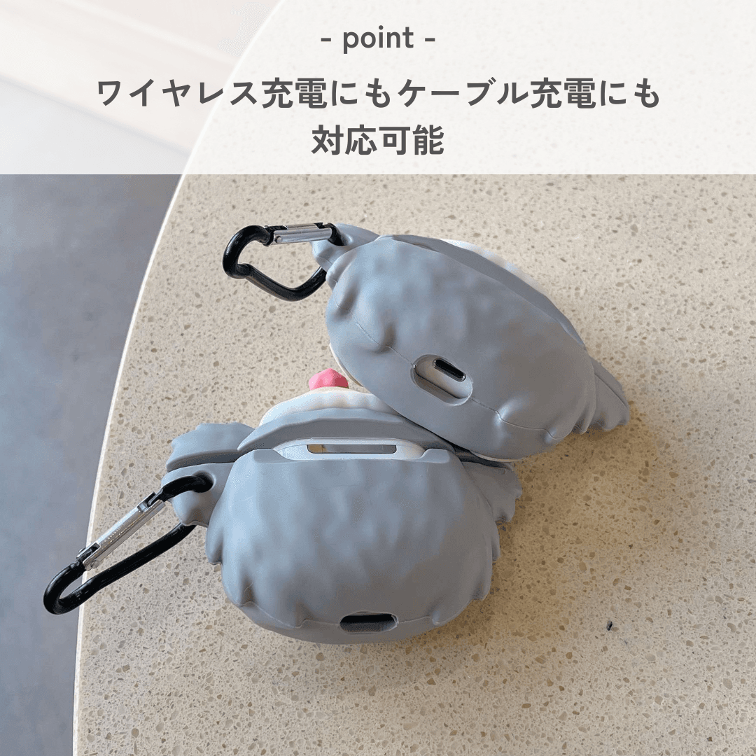 コアラさんの冬帽子 AirPods/AirPodsproケース
