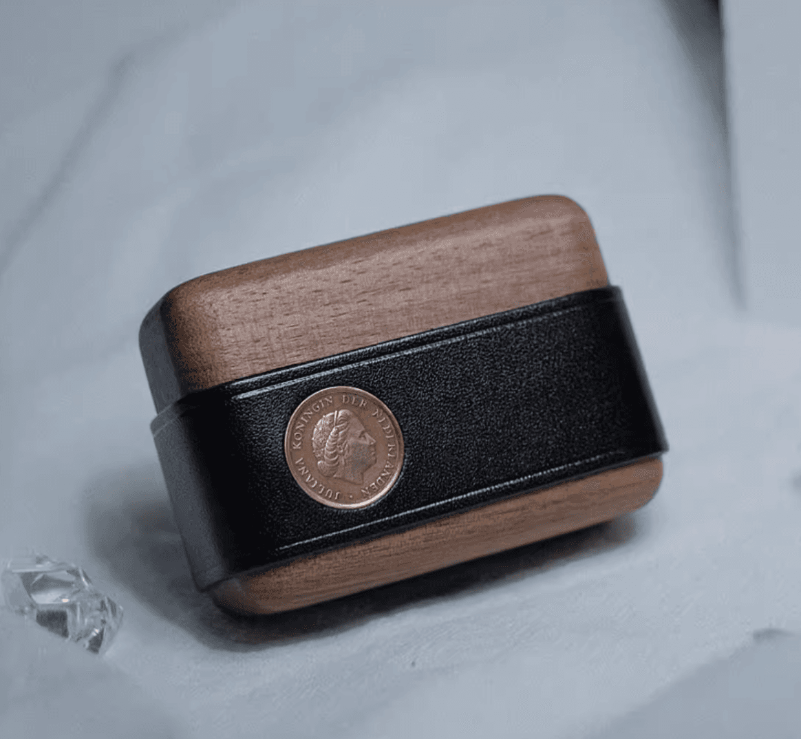 木目調ケース AirPods/AirPodsproケース