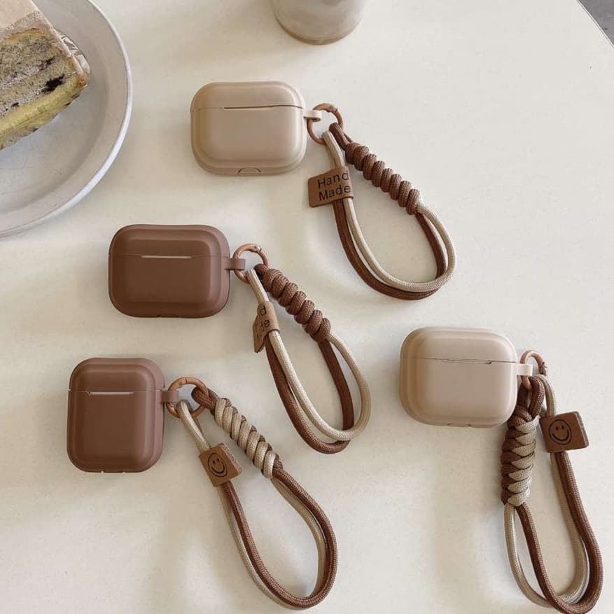 シンプル ナチュラルカラー AirPods/AirPodsproケース
