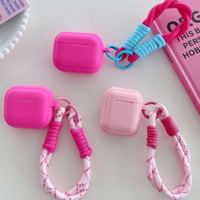 編み込みストラップ付き AirPods/AirPodsproケース