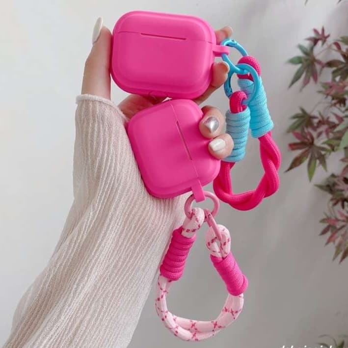 編み込みストラップ付き AirPods/AirPodsproケース