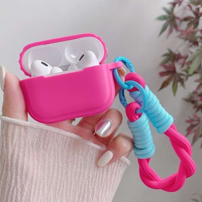 編み込みストラップ付き AirPods/AirPodsproケース