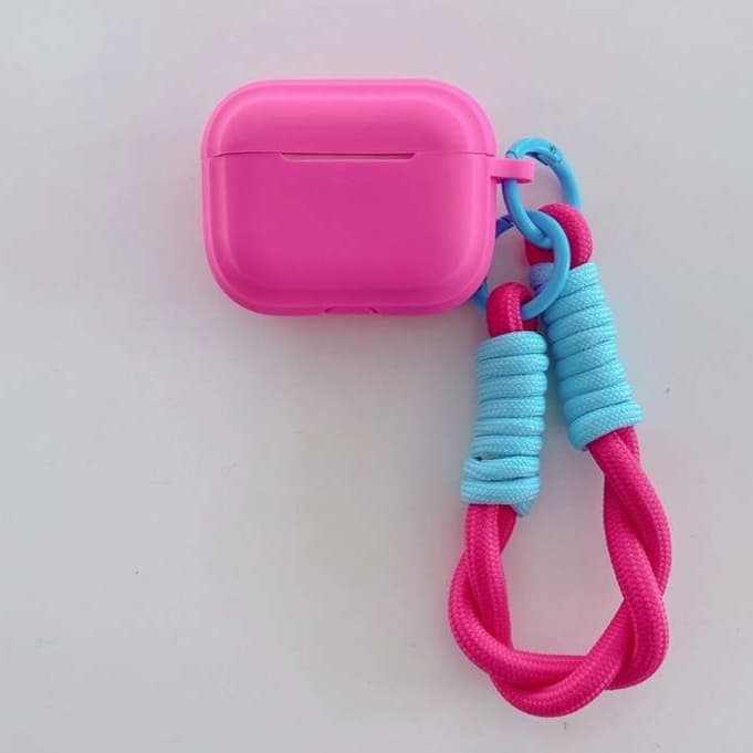 編み込みストラップ付き AirPods/AirPodsproケース