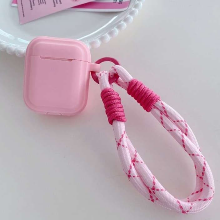 編み込みストラップ付き AirPods/AirPodsproケース