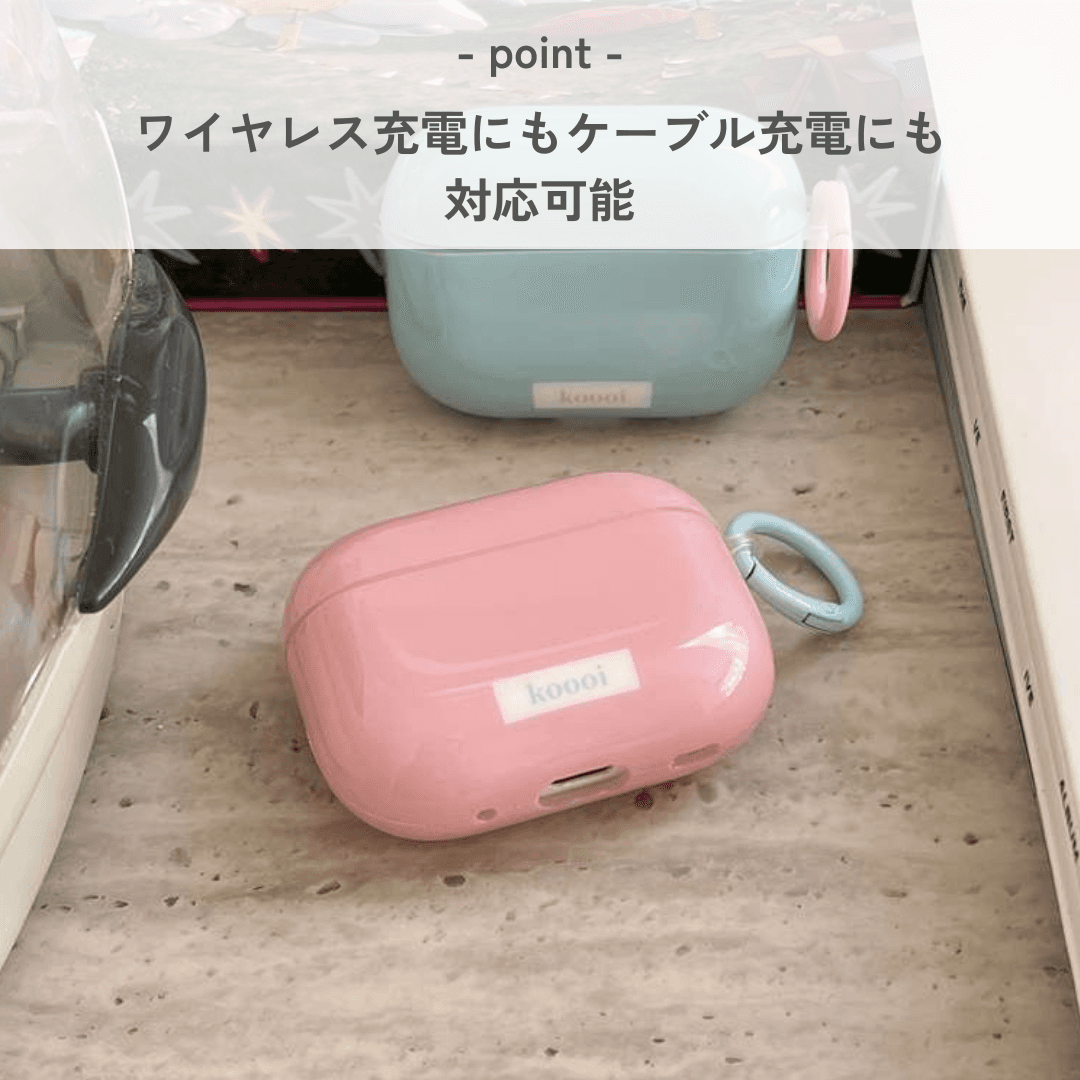 かわいい 人気 パステルカラー シンプル AirPods/AirPodsproケース