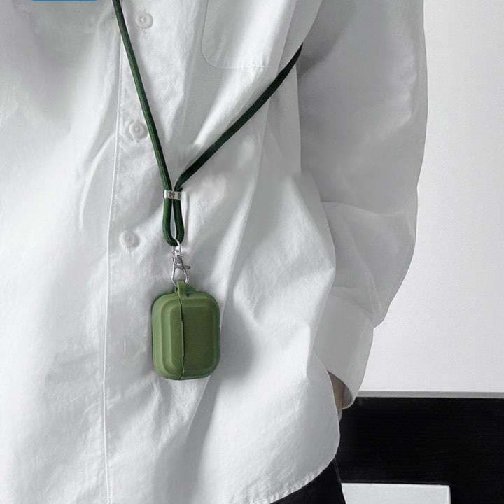 【廃盤】おしゃれ 人気 ミリタリーグリーン AirPods/AirPodsproケース