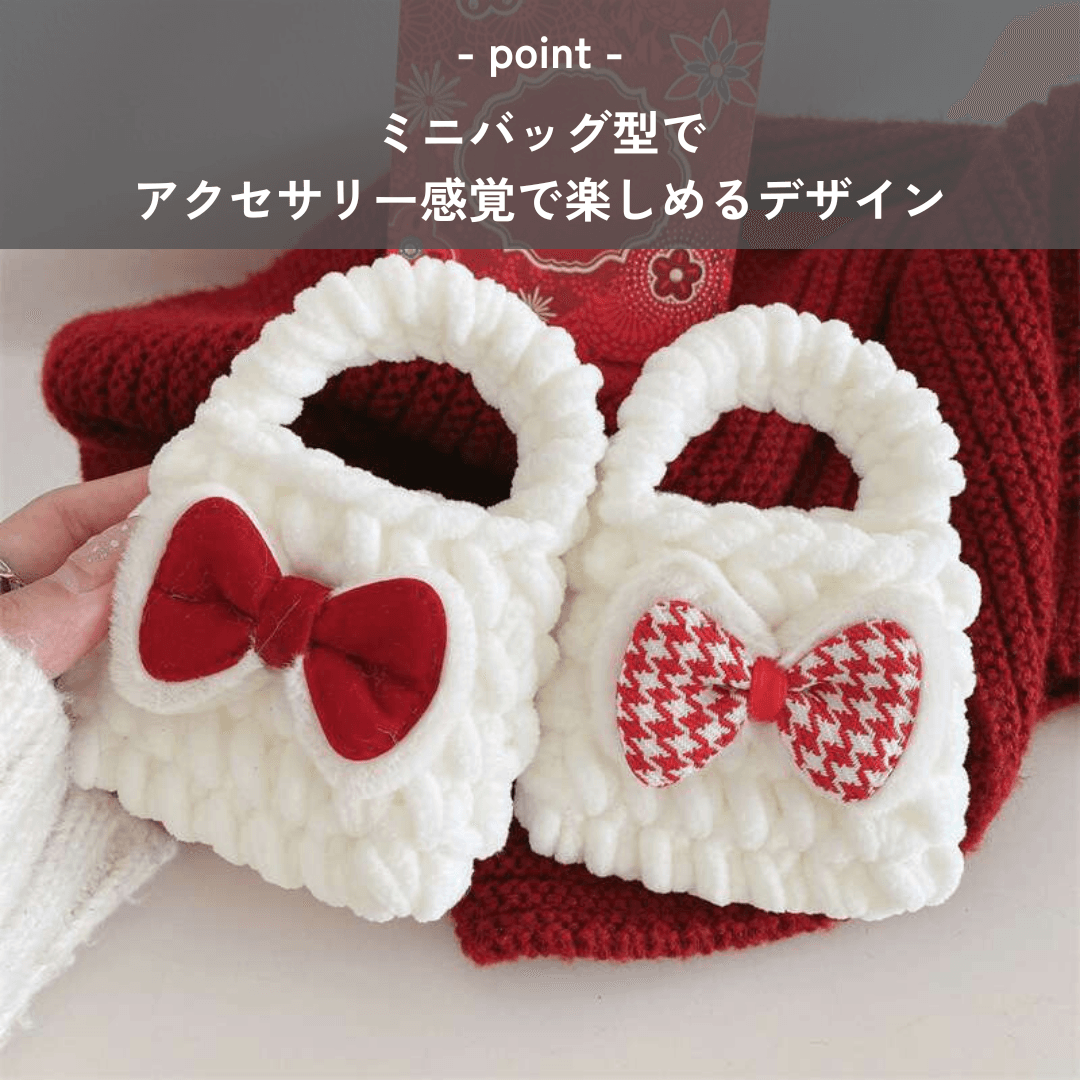 人気 かわいい ふわもこ リボン AirPods/AirPodsproケース