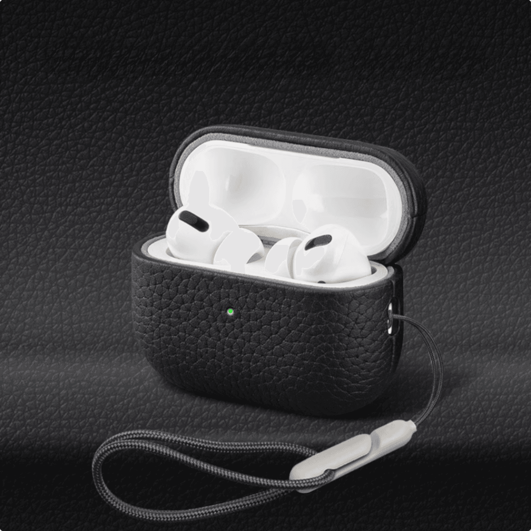 人気 かっこいい シンプル レザー AirPods Pro専用ケース