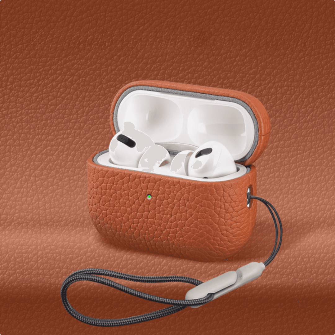 人気 かっこいい シンプル レザー AirPods Pro専用ケース