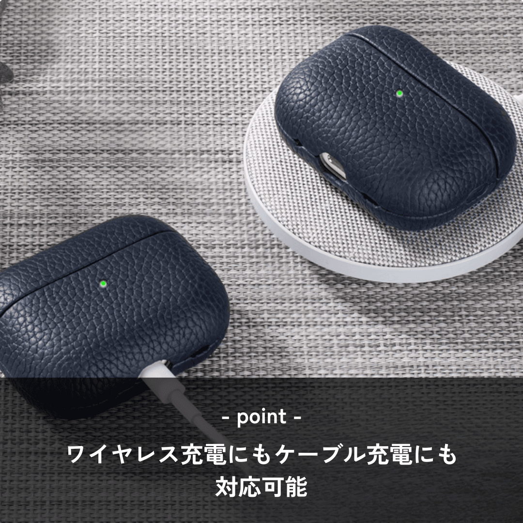 人気 かっこいい シンプル レザー AirPods Pro専用ケース