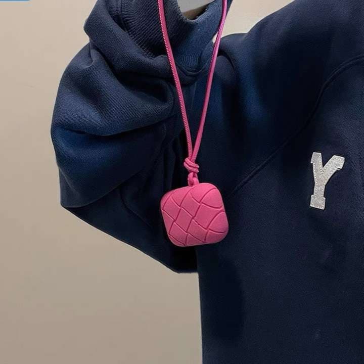 AirPods ピンクパイナップル型AirPodsproケース
