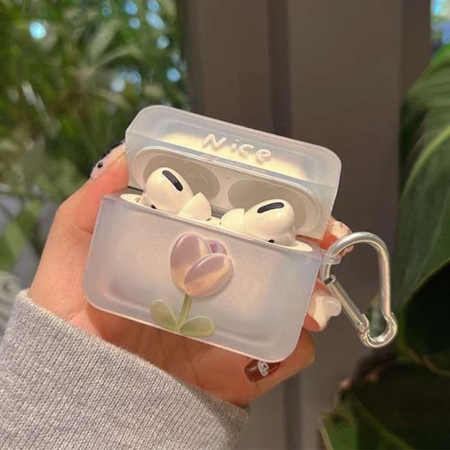 AirPodsの花咲くAirPodsproケース
