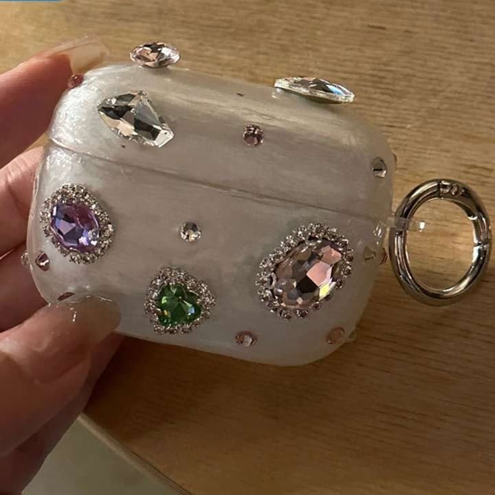 キラキラジュエルAirPodsproケース AirPods