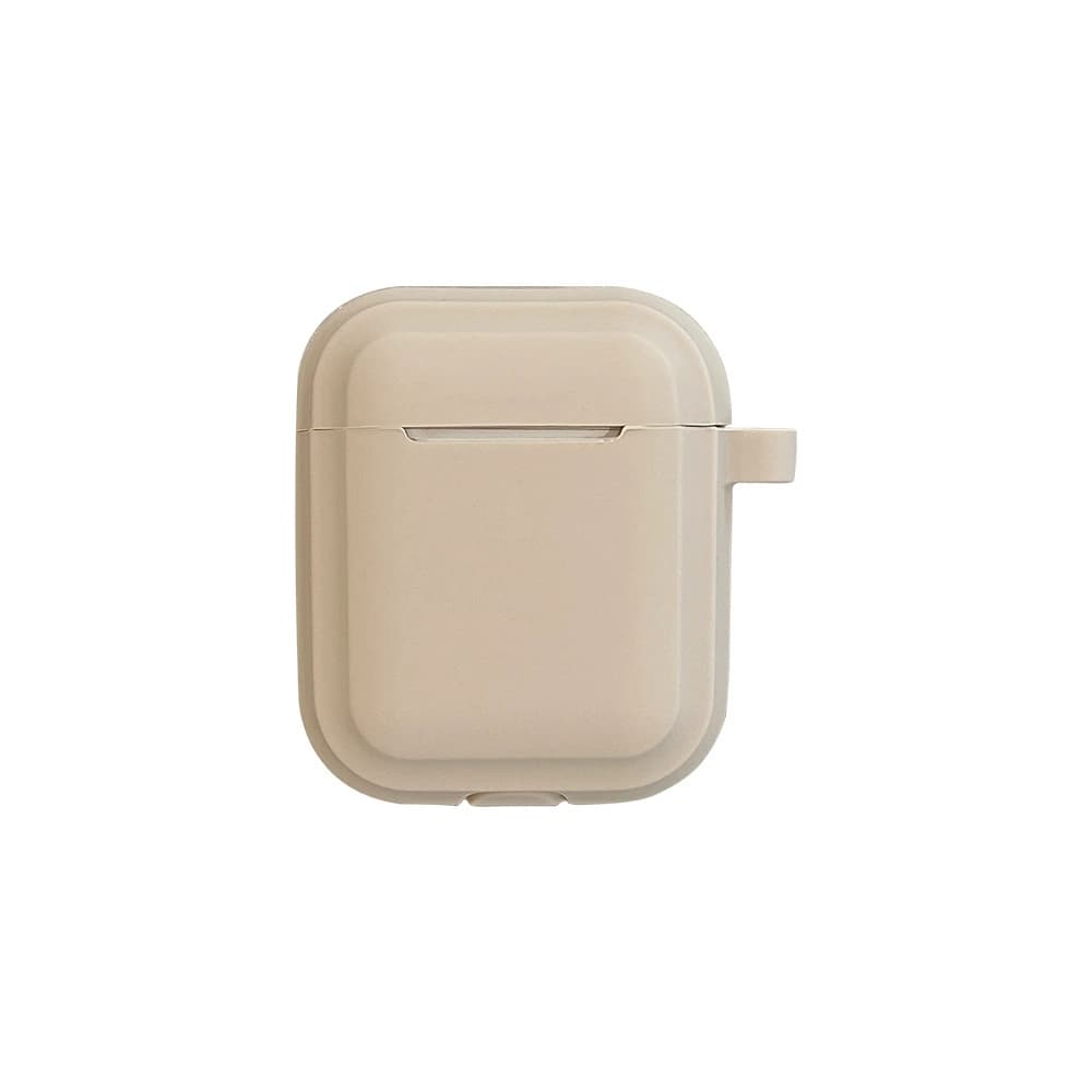 ラテカラー シンプル シリコン AirPods/AirPodsproケース