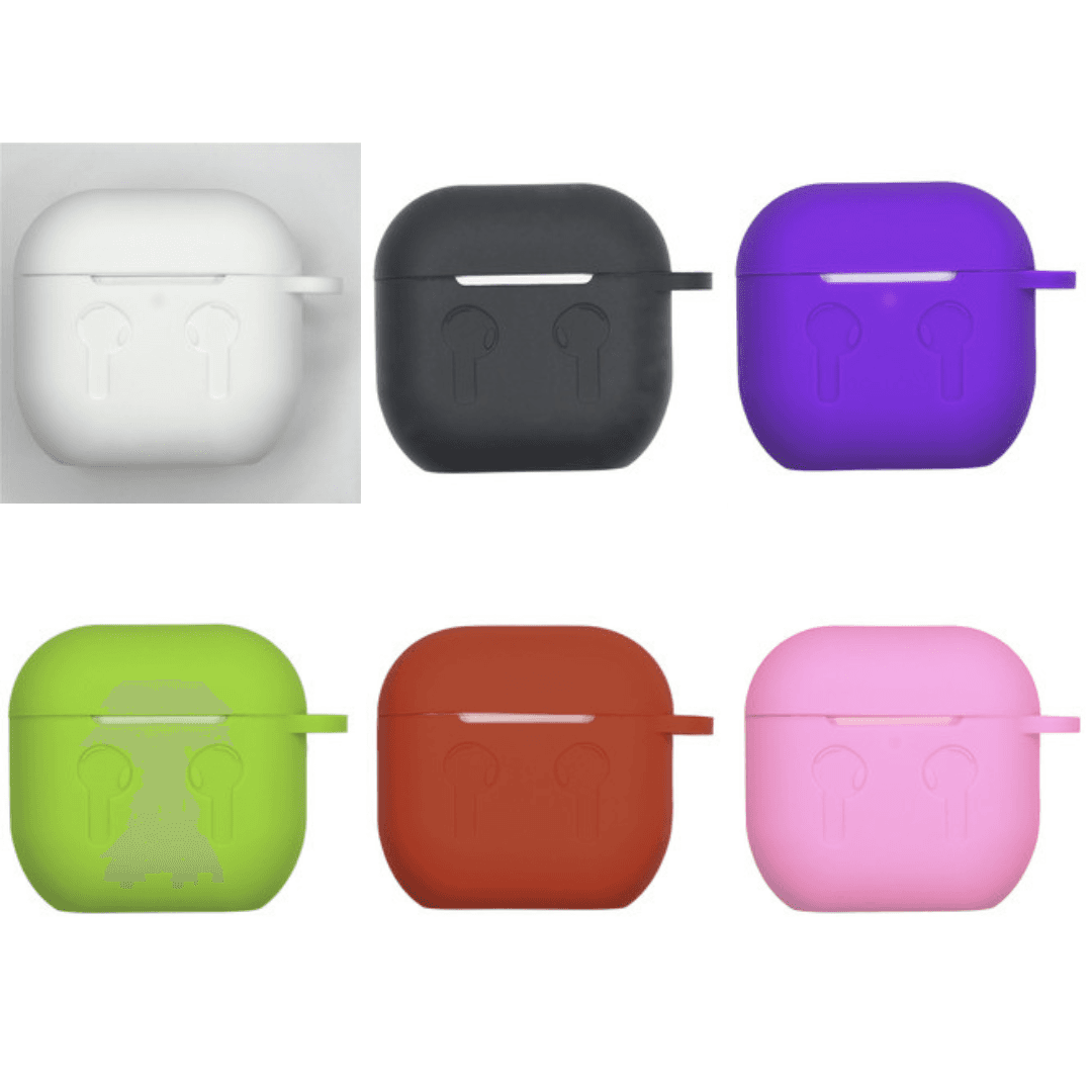 シンプルカラーシリコン 17カラー Airpods4専用ケース
