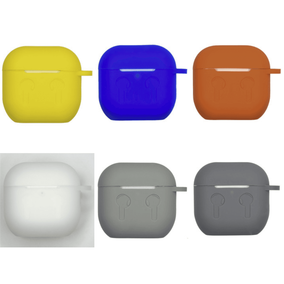 シンプルカラーシリコン 17カラー Airpods4専用ケース