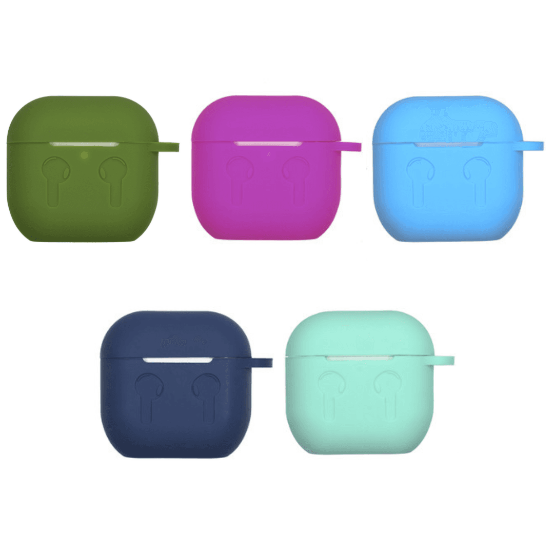 シンプルカラーシリコン 17カラー Airpods4専用ケース