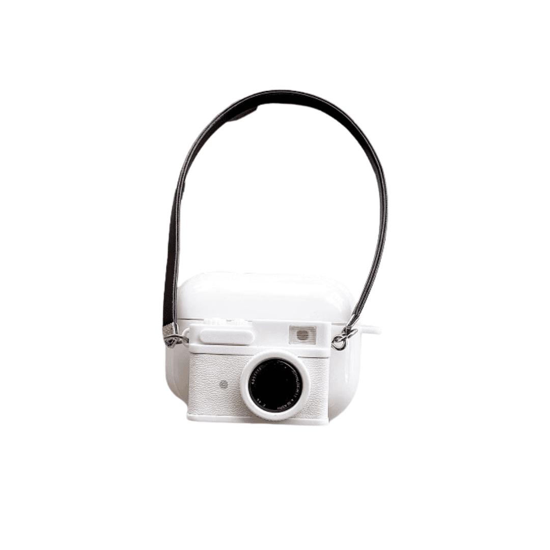 おしゃれ 人気 レトロカメラモチーフ AirPods/AirPodsproケース