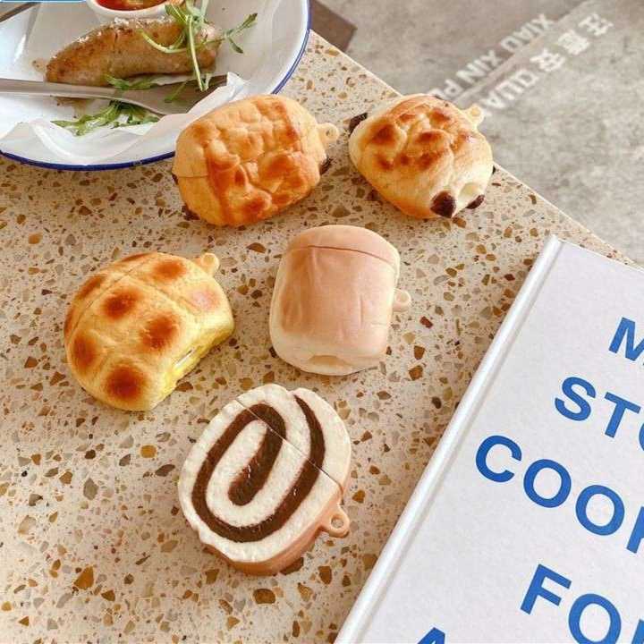 AirPods パン型AirPodsproケース ミニパン食品サンプル AirPods ケース