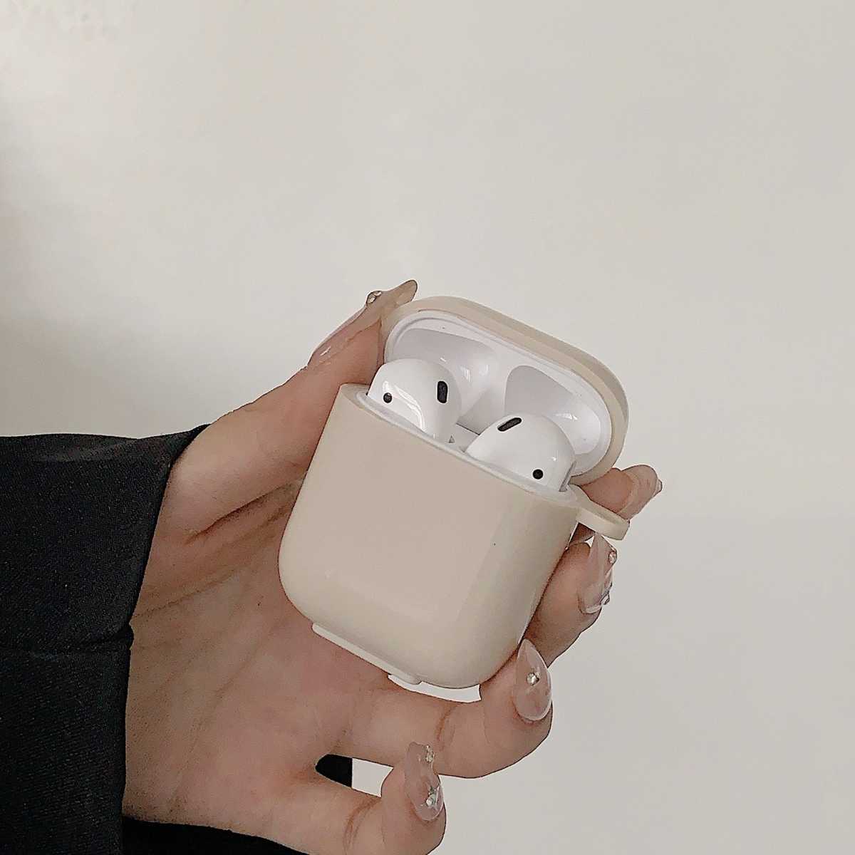 Airpodsケース シンプル耐衝撃保護カバー