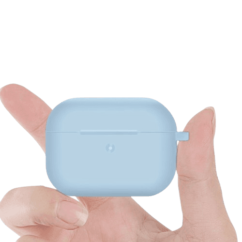 シンプル パステルカラー シリコン AirPods/AirPodsproケース