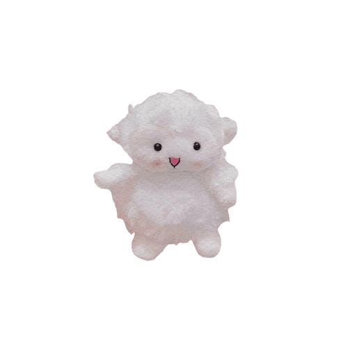 人気 かわいい もふもふ 羊 ぬいぐるみ AirPods/AirPodsproケース