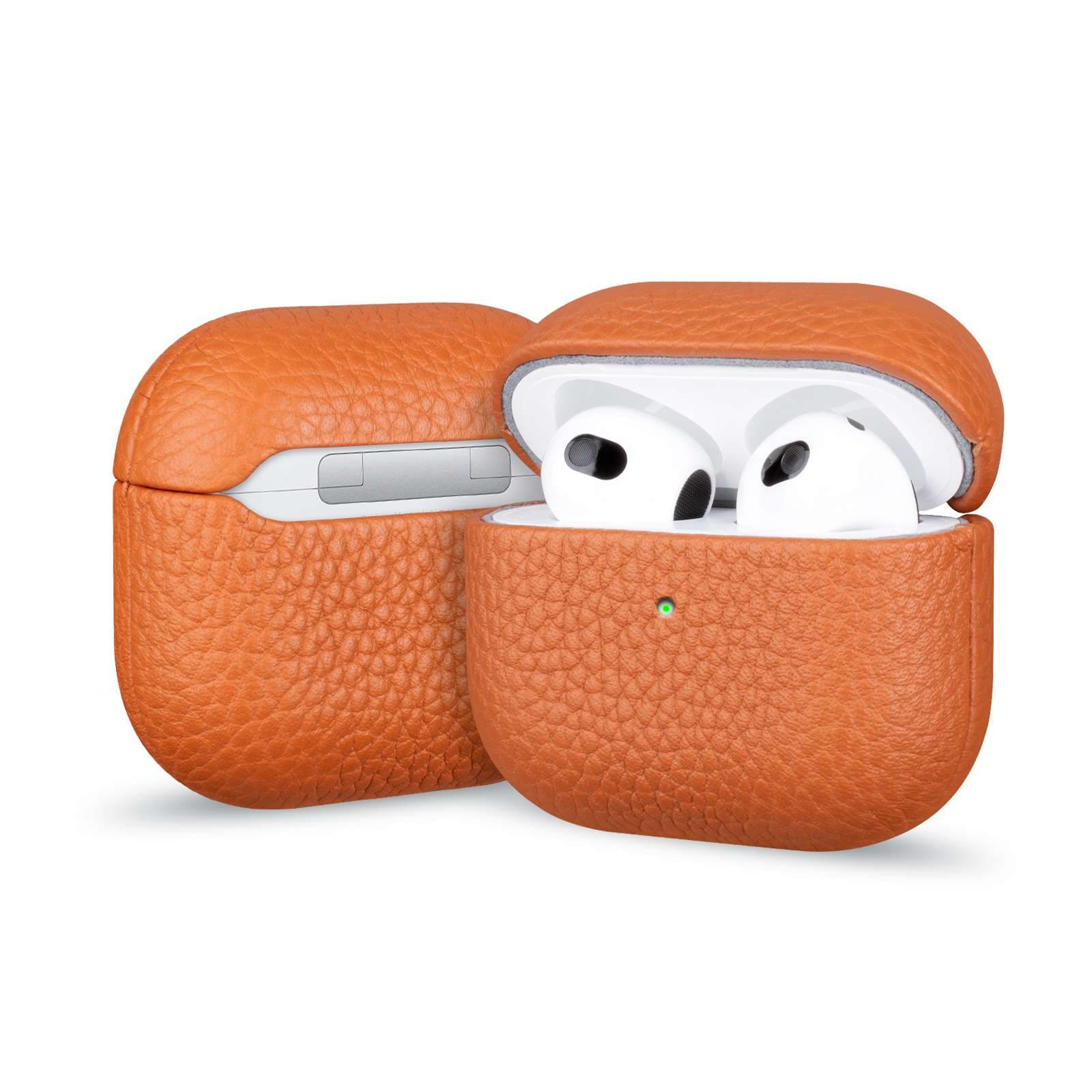 本革 レザー かっこいい シンプル AirPods4専用ケース