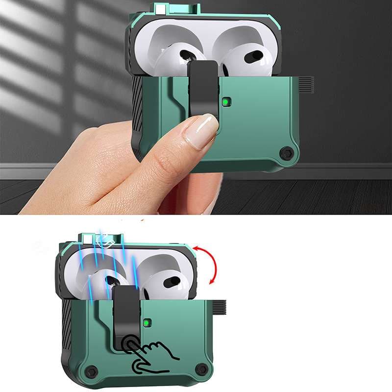 耐衝撃 防塵 防水 AirPods/AirPodsproケース