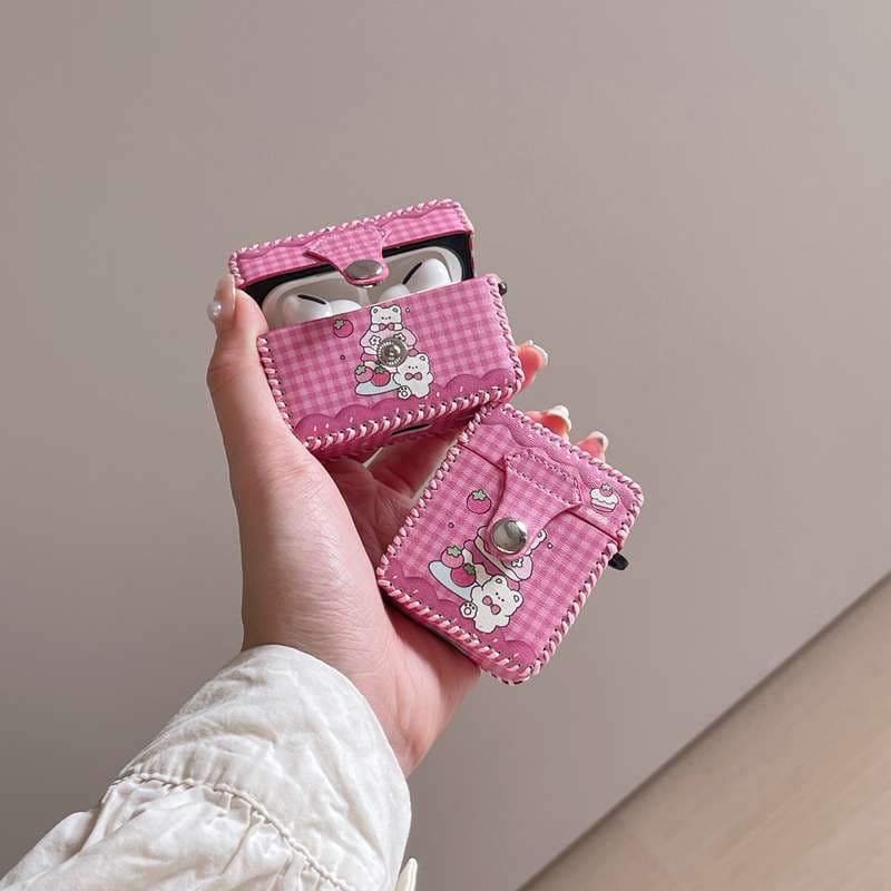 かわいいキャラクター柄AirPodsproケース
