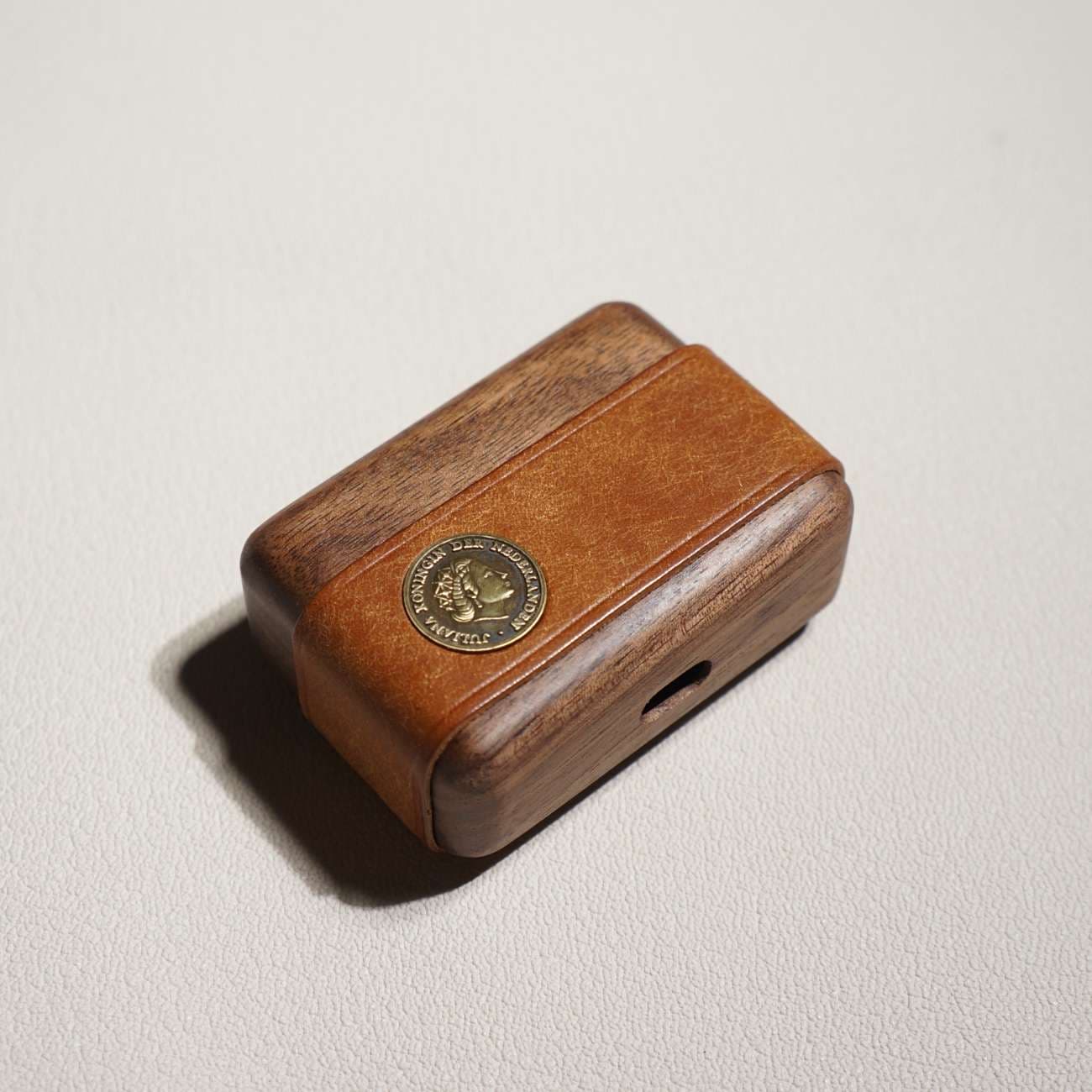 木目調ケース AirPods/AirPodsproケース