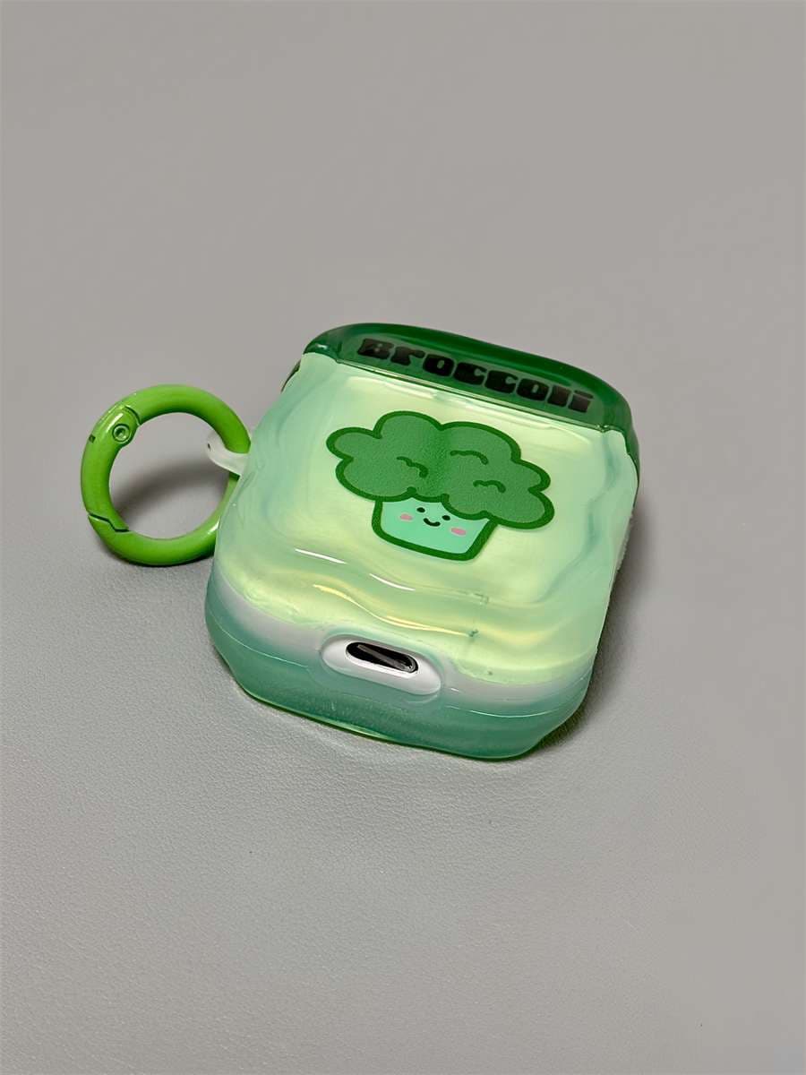 AirPodsproケース 野菜キャラクターのイヤホンケース
