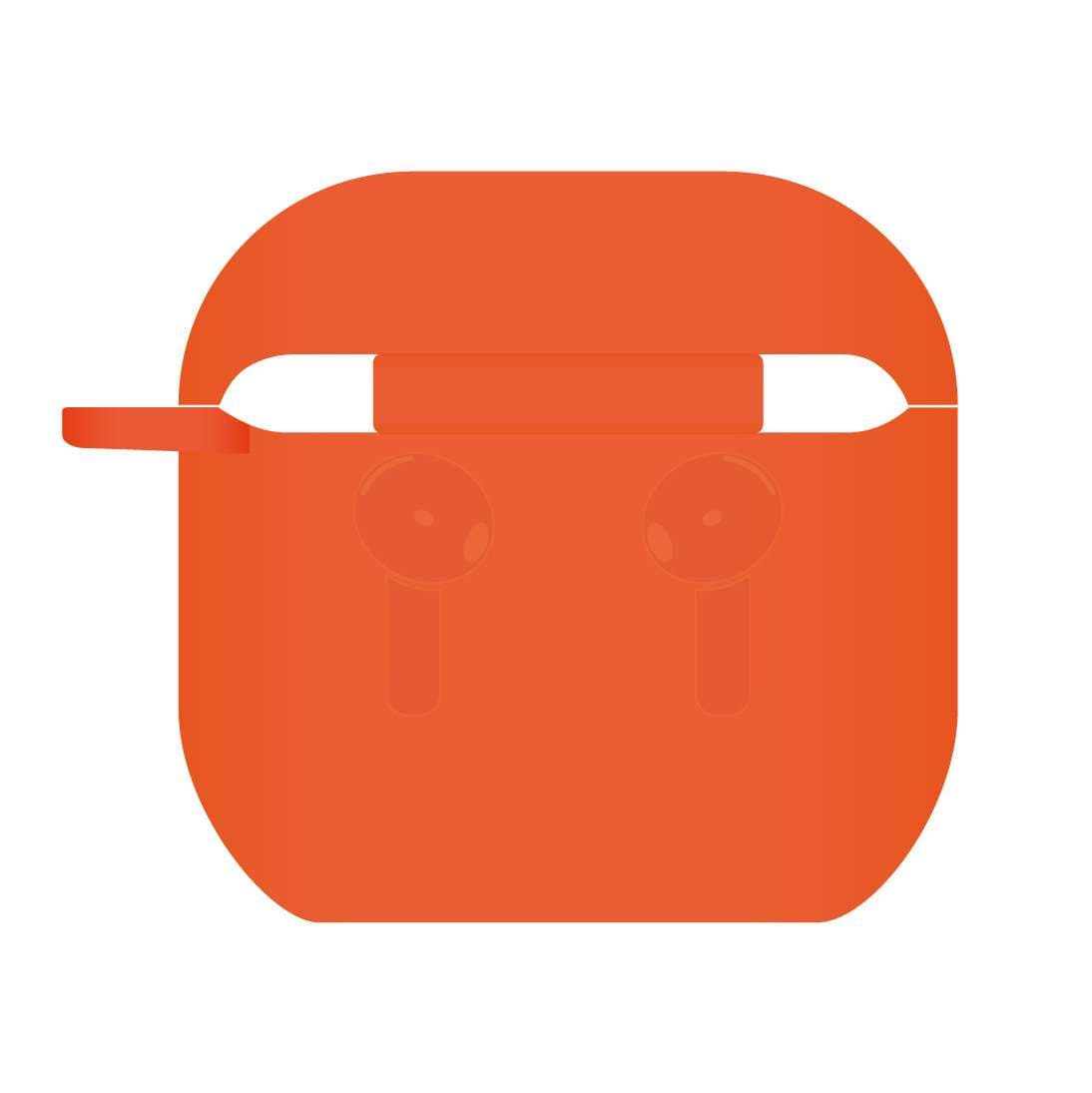 シンプルカラーシリコン 17カラー Airpods4専用ケース