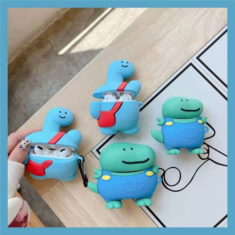 かわいい恐竜キャラクターAirPodsproケース