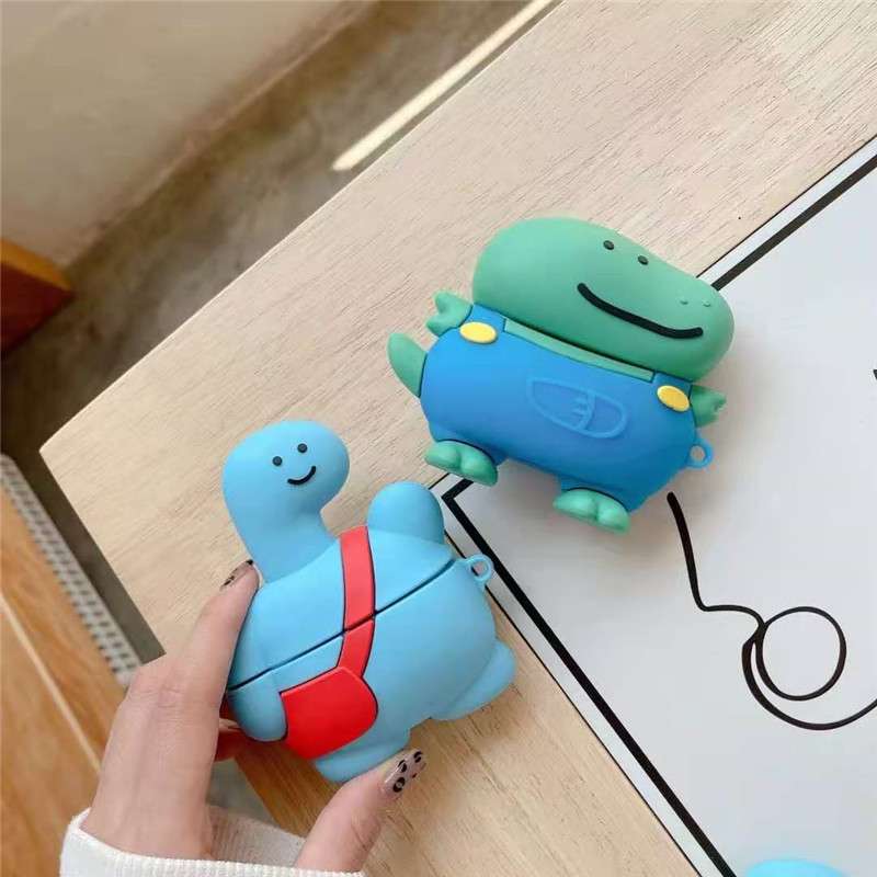 かわいい恐竜キャラクターAirPodsproケース