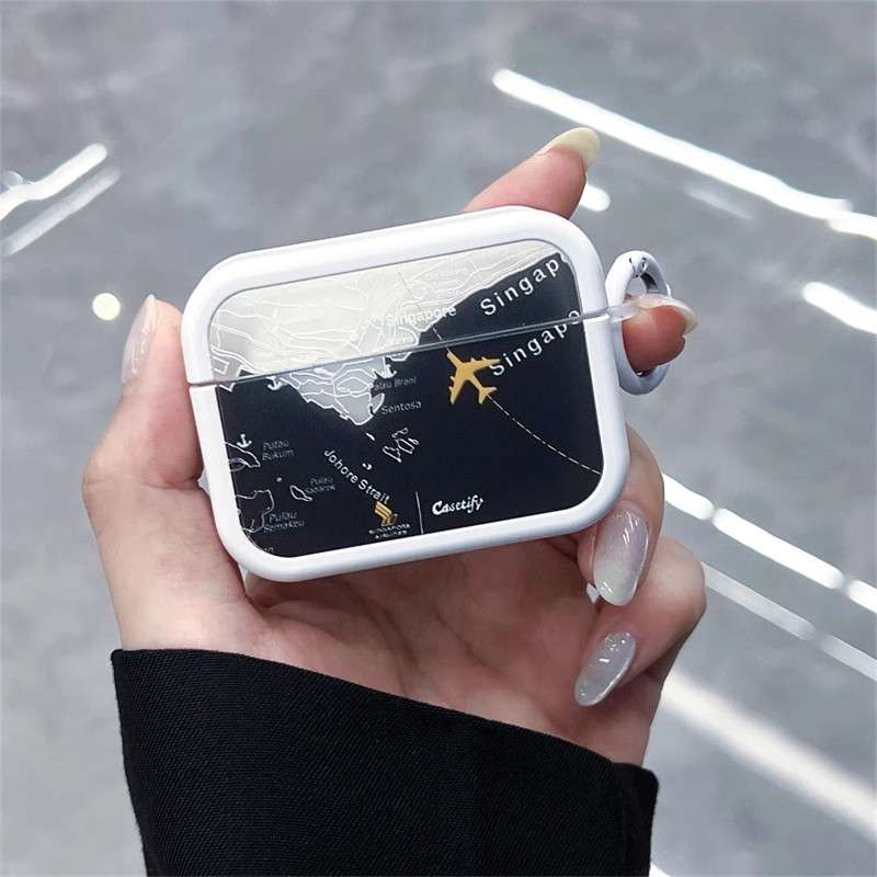 飛行機チケット風 AirPods/AirPodsproケース