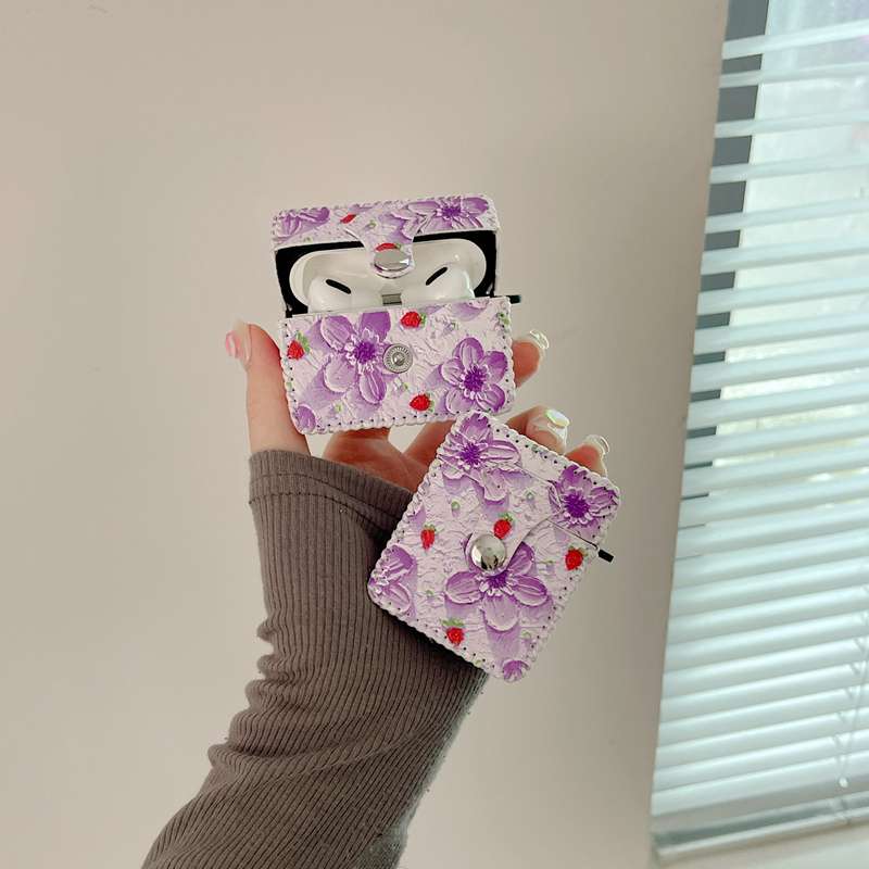 花柄AirPodsproケース