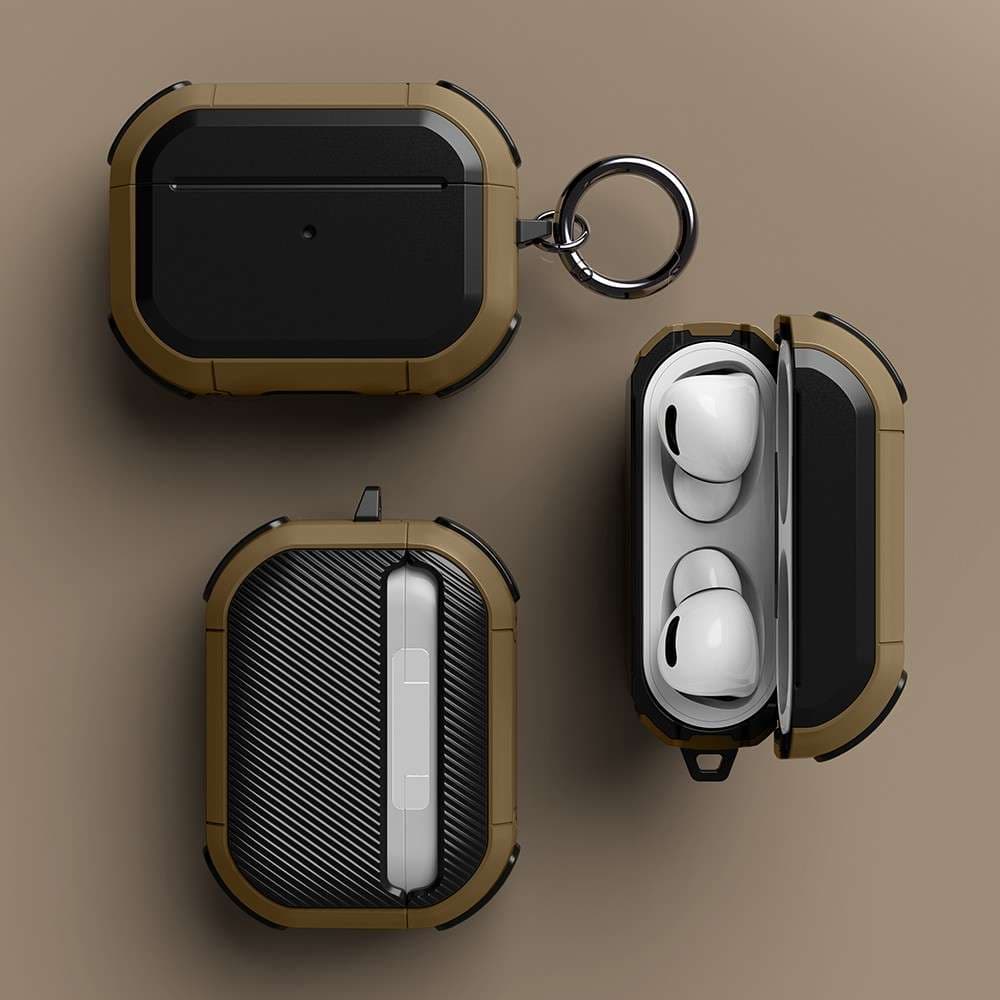多機能型イヤホン保護カバー スタイリッシュ AirPods/AirPodsproケース