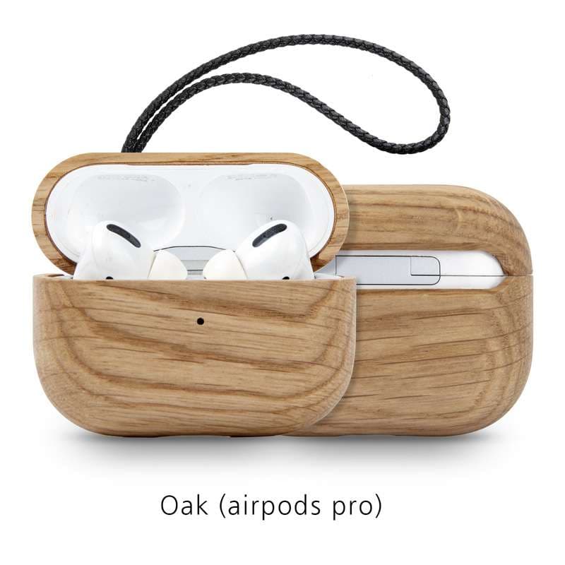 AirPodsproケース 木製AirPods保護ケース