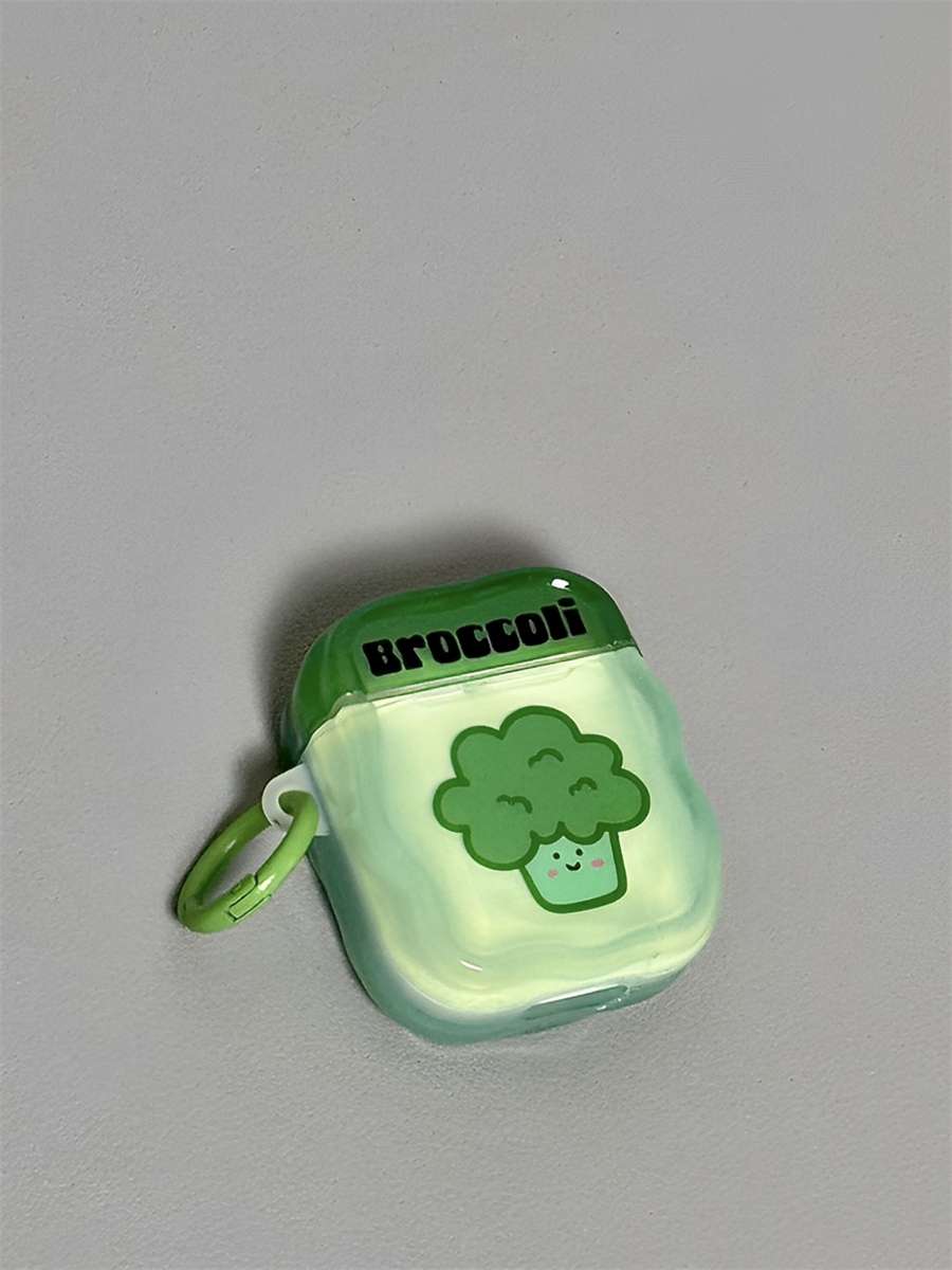 AirPodsproケース 野菜キャラクターのイヤホンケース